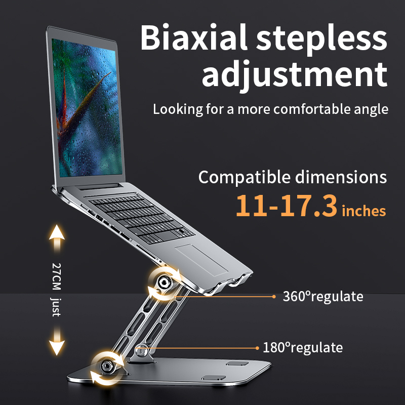Enhance your working experience with our adjusatble laptop stand. Experience relief and performance with our height adjustable laptop stand for desk.